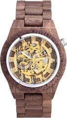 „Supbro Holzhren for Men“ stebi medienos apyrankę Höhl medienos laikrodį mechaniškai analogiškai japoniškas kvarco augalas su medienos apyranke vyrams B09L662HFD kaina ir informacija | Vyriški laikrodžiai | pigu.lt
