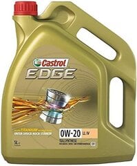 Castrol Edge 0W-20 LL IV variklinė alyva, 5 l kaina ir informacija | Variklinės alyvos | pigu.lt