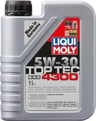 Liqui Moly 3740 Top TEC 4300 5W-30 variklinė alyva, 1 l kaina ir informacija | Variklinės alyvos | pigu.lt