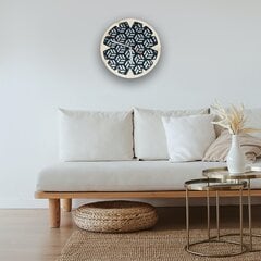 Sieninis laikrodis su veidrodžiu Geometrija, 28 cm - Wolf Kult kaina ir informacija | Laikrodžiai | pigu.lt