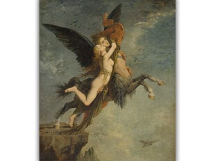 Reprodukcija The Chimera (Gustave Moreau), 100x80 cm kaina ir informacija | Reprodukcijos, paveikslai | pigu.lt