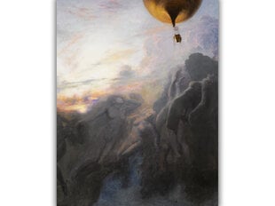 Reprodukcija Voyage A L’infini (Emile Friant), 100x80 cm kaina ir informacija | Reprodukcijos, paveikslai | pigu.lt