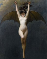 Reprodukcija The Batwoman (Albert Joseph Pénot), 60x30 cm kaina ir informacija | Reprodukcijos, paveikslai | pigu.lt