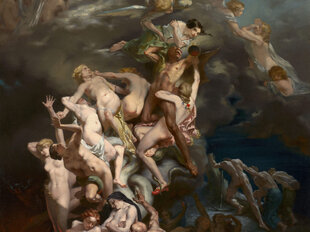 Репродукция Рай и ад (Октава Тассарт), 60 x 80 см цена и информация | Репродукции, картины | pigu.lt