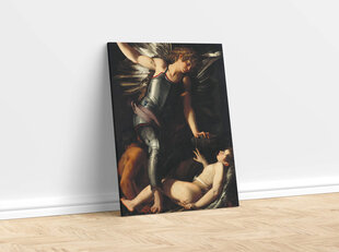 Reprodukcija The Divine Eros Defeats the Earthly Eros (Giovanni Baglione), 60x80 cm kaina ir informacija | Reprodukcijos, paveikslai | pigu.lt