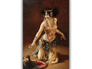 Reprodukcija Lili Marberg as Salome (Leopold Schmutzler), 40x60 cm kaina ir informacija | Reprodukcijos, paveikslai | pigu.lt