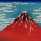 Reprodukcija Fine Wind, Clear Morning (Katsushika Hokusai), 60x80 cm kaina ir informacija | Reprodukcijos, paveikslai | pigu.lt