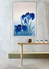 Reprodukcija Iris flowers (Ohara Koson), 30x40 cm kaina ir informacija | Reprodukcijos, paveikslai | pigu.lt