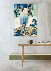 Reprodukcija Yoro Waterfall in Mino Province (Katsushika Hokusai), 60x80 cm kaina ir informacija | Reprodukcijos, paveikslai | pigu.lt