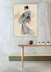 Reprodukcija Standing Woman (Katsushika Hokusai), 30x40 cm kaina ir informacija | Reprodukcijos, paveikslai | pigu.lt