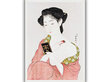 Reprodukcija Woman Applying Powder (Goyō Hashiguchi), 100x70 cm kaina ir informacija | Reprodukcijos, paveikslai | pigu.lt