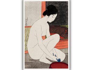 Reprodukcija Yokugo no onna (Goyō Hashiguchi), 40x60 cm kaina ir informacija | Reprodukcijos, paveikslai | pigu.lt