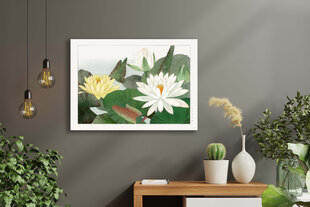 Репродукция Винтажная ботаника: Лотос, 30x40 см цена и информация | Репродукции, картины | pigu.lt