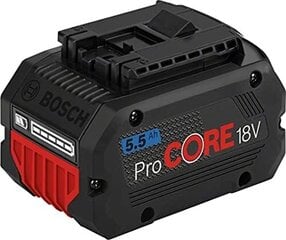 Аккумулятор BOSCH GBA ProCORE 18V 5,5Ah цена и информация | Шуруповерты, дрели | pigu.lt