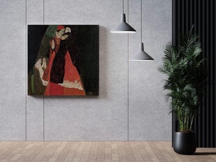 Reprodukcija Cardinal and Nun (Egon Schiele), 50x50 cm kaina ir informacija | Reprodukcijos, paveikslai | pigu.lt