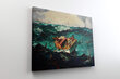 Reprodukcija Gulf Stream (Winslow Homer), 100x60 cm kaina ir informacija | Reprodukcijos, paveikslai | pigu.lt