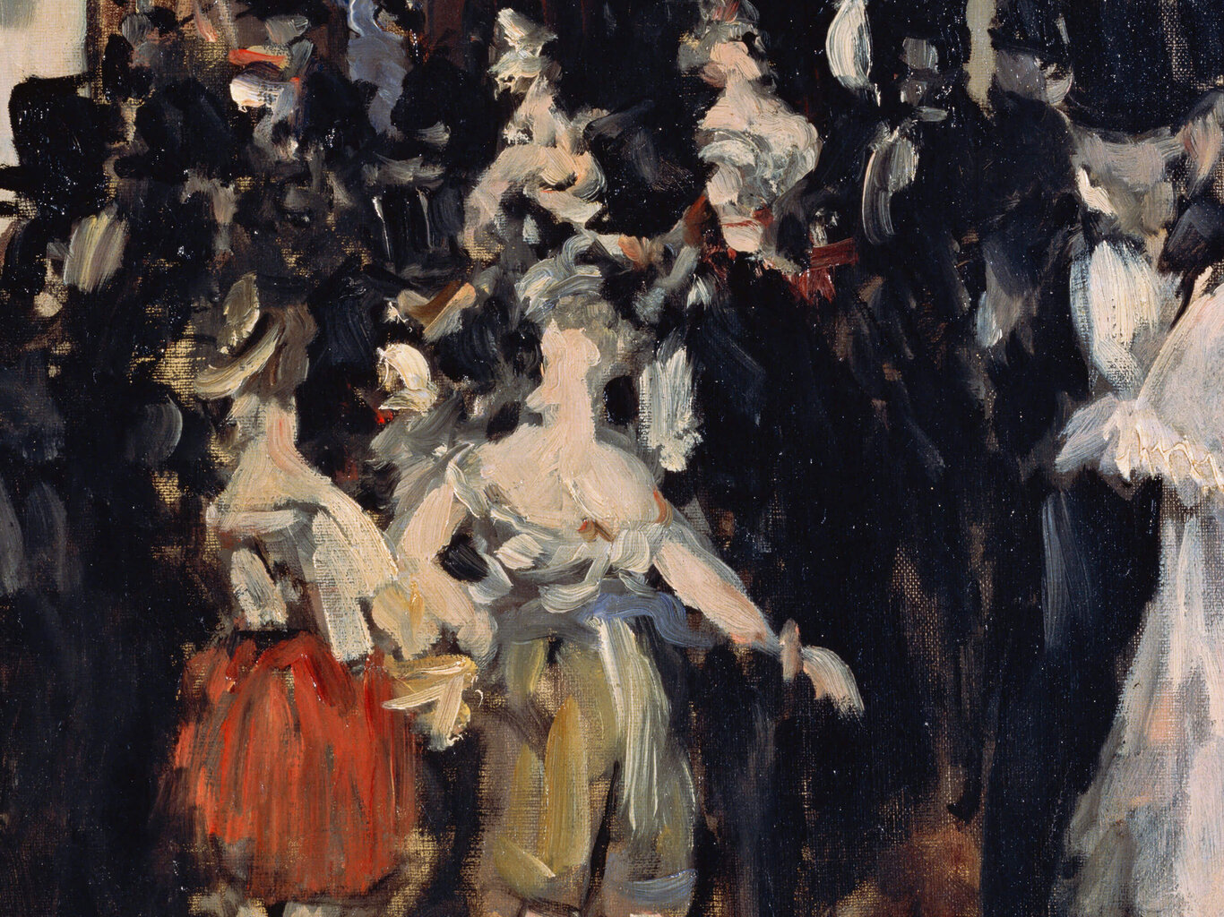 Reprodukcija Masked Ball at the Opera (Edouard Manet), 40x35 cm kaina ir informacija | Reprodukcijos, paveikslai | pigu.lt