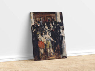 Reprodukcija Masked Ball at the Opera (Edouard Manet), 60x50 cm kaina ir informacija | Reprodukcijos, paveikslai | pigu.lt