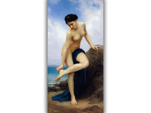 Reprodukcija After the Bath (William Bouguereau), 80x40 cm kaina ir informacija | Reprodukcijos, paveikslai | pigu.lt