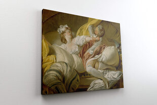 Reprodukcija The Beautiful Servant (Jean-Honore Fragonard), 40x35 cm kaina ir informacija | Reprodukcijos, paveikslai | pigu.lt