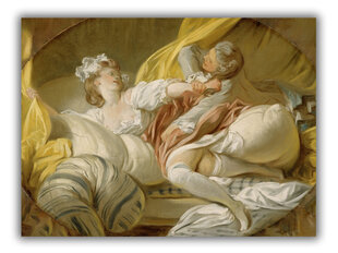 Reprodukcija The Beautiful Servant (Jean-Honore Fragonard), 100x80 cm kaina ir informacija | Reprodukcijos, paveikslai | pigu.lt