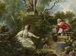 Reprodukcija The Progress of Love; The Meeting (Jean-Honore Fragonard), 60x50 cm kaina ir informacija | Reprodukcijos, paveikslai | pigu.lt