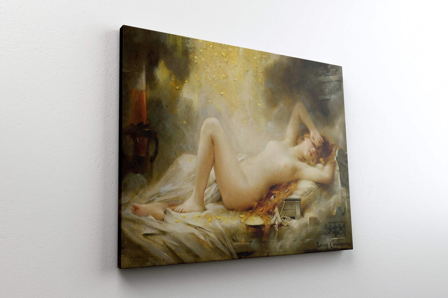 Reprodukcija Danae (Leon Francois Comerre), 40x60 cm kaina ir informacija | Reprodukcijos, paveikslai | pigu.lt