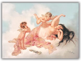 Reprodukcija Sensual nude portrait, Awakening of love (1894), 30x40 cm kaina ir informacija | Reprodukcijos, paveikslai | pigu.lt