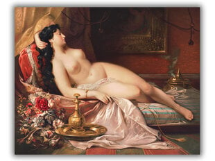 Reprodukcija Sensual Nude Portrait. Sleeping Beauty (1873), 60x80 cm kaina ir informacija | Reprodukcijos, paveikslai | pigu.lt