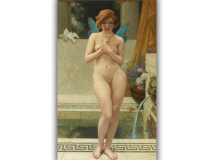 Reprodukcija Psyche A La Fontaine (Guillaume Seignac), 60x30 cm kaina ir informacija | Reprodukcijos, paveikslai | pigu.lt