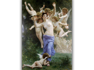 Reprodukcija The Invasion (William Bouguereau), 30x40 cm kaina ir informacija | Reprodukcijos, paveikslai | pigu.lt