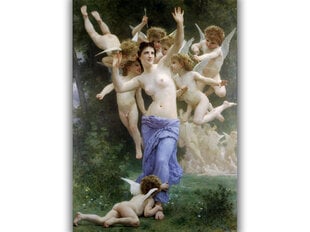 Reprodukcija The Invasion (William Bouguereau), 100x70 cm kaina ir informacija | Reprodukcijos, paveikslai | pigu.lt