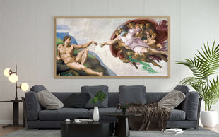 Reprodukcija The Creation of Adam (Michelangelo Buonarroti), 60x30 cm kaina ir informacija | Reprodukcijos, paveikslai | pigu.lt