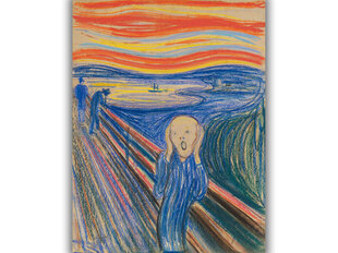 Reprodukcija The Scream (Edvard Munch), 60x50 cm kaina ir informacija | Reprodukcijos, paveikslai | pigu.lt