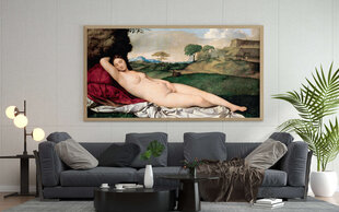 Reprodukcija Sleeping Venus (Giorgione), 60x30 cm kaina ir informacija | Reprodukcijos, paveikslai | pigu.lt