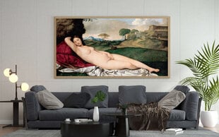 Reprodukcija Sleeping Venus (Giorgione), 100x60 cm kaina ir informacija | Reprodukcijos, paveikslai | pigu.lt