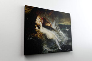 Reprodukcija The Kiss of the Siren (Gustav Wertheimer), 60x50 cm kaina ir informacija | Reprodukcijos, paveikslai | pigu.lt