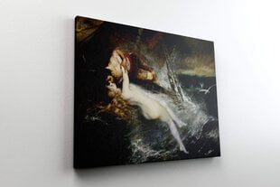 Reprodukcija The Kiss of the Siren (Gustav Wertheimer), 100x80 cm kaina ir informacija | Reprodukcijos, paveikslai | pigu.lt