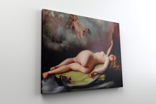 Reprodukcija Reclining Nude (Luis Ricardo Falero), 60x30 cm kaina ir informacija | Reprodukcijos, paveikslai | pigu.lt