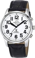 Master Time funk Quartz Говоря мужские часы, аналогичные кожаному браслету Mtga-10690-60L B081JTBTVZ цена и информация | Мужские часы | pigu.lt