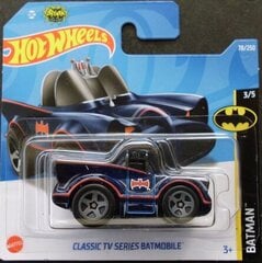 2022 - 078 - HCW60 Hot Wheels Classic TV Series Batmobile цена и информация | Игрушки для мальчиков | pigu.lt
