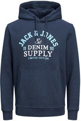 Džemperis vyrams Jack&Jones Plus 12211754, mėlynas kaina ir informacija | Džemperiai vyrams | pigu.lt