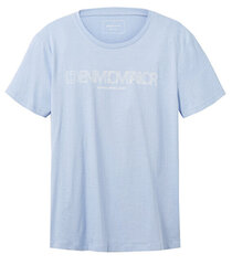 Marškinėliai vyrams Tom Tailor 1033023, mėlyni kaina ir informacija | Vyriški marškinėliai | pigu.lt