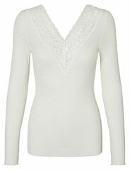 Женская блузка PCSIRI Tight Fit 17095374 Ярко-белая цена и информация | Женские блузки, рубашки | pigu.lt