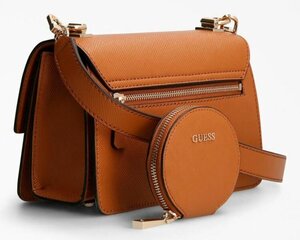 Женская сумка через плечо Guess HWVG84 16190 LGC, коричневая цена и информация | Женские сумки | pigu.lt