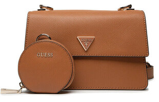 Женская сумка через плечо Guess HWVG84 16190 LGC, коричневая цена и информация | Женские сумки | pigu.lt