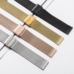 Сменный ремешок 4wrist для Samsung Galaxy Watch - серебро 20 мм цена и информация | Аксессуары для смарт-часов и браслетов | pigu.lt