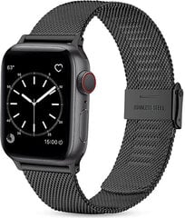 Ремешок 4wrist для Apple Watch - чёрный 42/44/45 мм цена и информация | Аксессуары для смарт-часов и браслетов | pigu.lt
