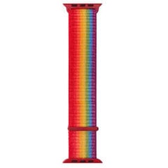 4wrist Textile Rainbow kaina ir informacija | Išmaniųjų laikrodžių ir apyrankių priedai | pigu.lt