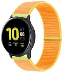 Силиконовый ремешок 4wrist для Samsung 20 мм - оранжевый цена и информация | Аксессуары для смарт-часов и браслетов | pigu.lt